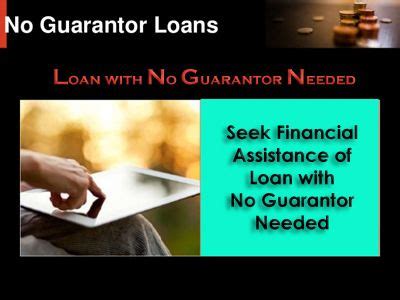 Loan No Guarantor Needed